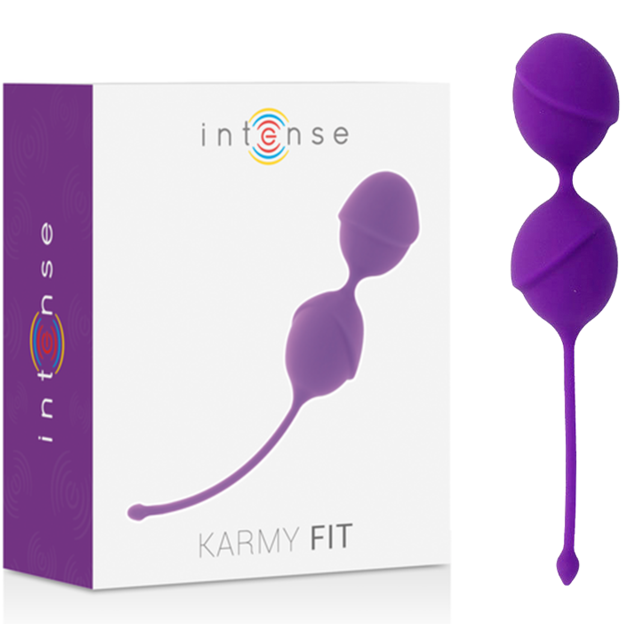 Intense Karmy Fit, palline di Kegel in silicone lilla