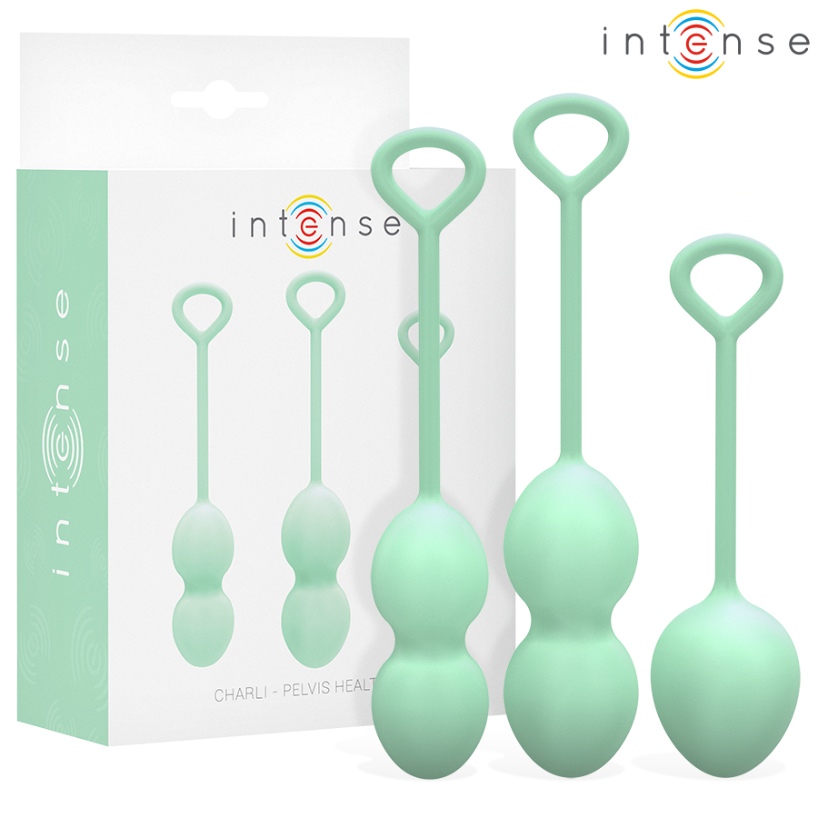 Intense — Kit de boules de kegel charli vert clair