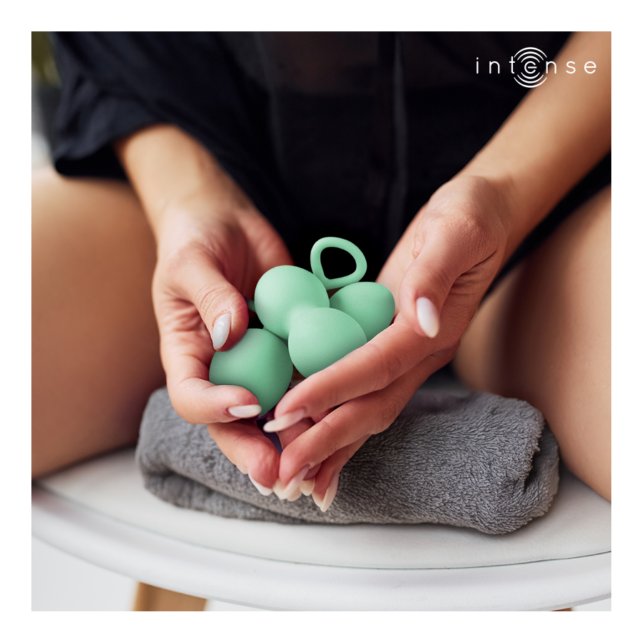 Intense — Kit de boules de kegel charli vert clair