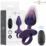 Intense Michael, plug anal vibrador modelo 2 con mando a distancia