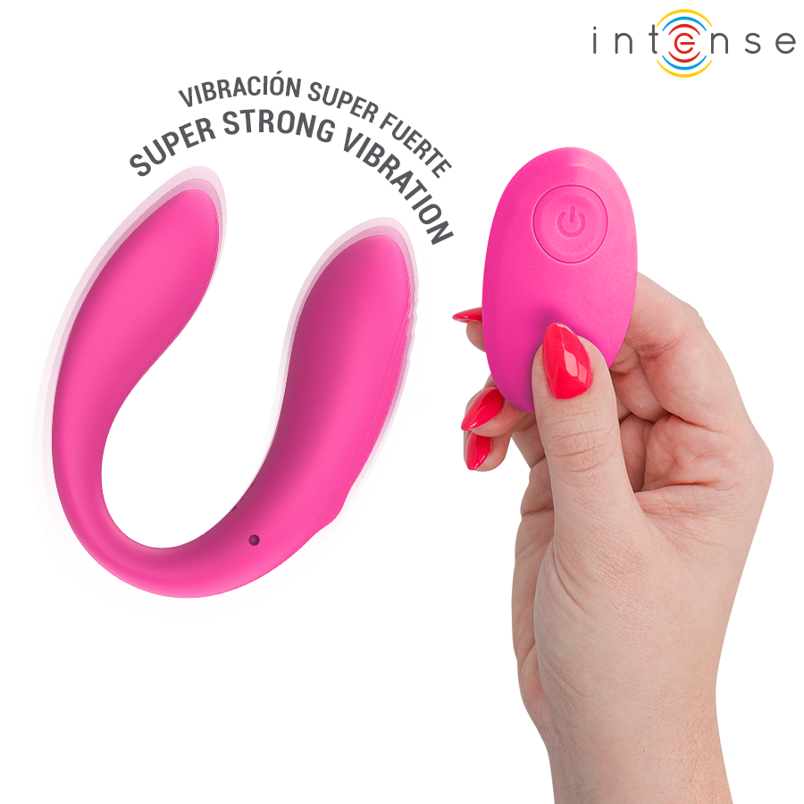 Intense Nora – Vibrierender Klammer-Stimulator in Rosa