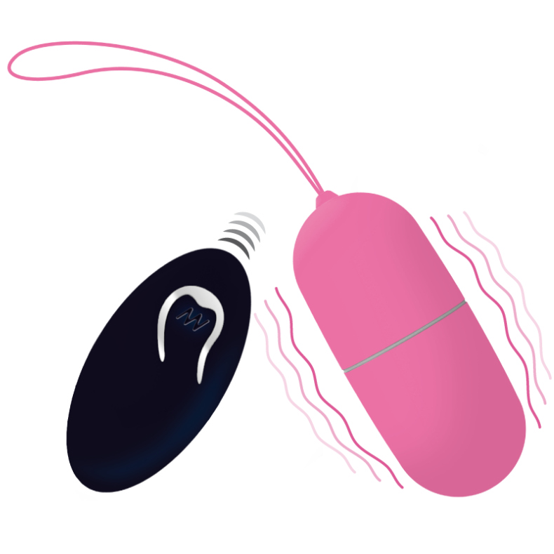 Intense — Oeuf vibrant flippy i avec télécommande rose