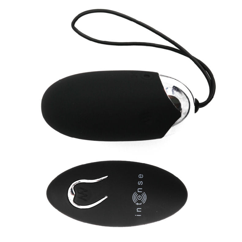 Intense — Oeuf vibrant flippy ii avec télécommande noir