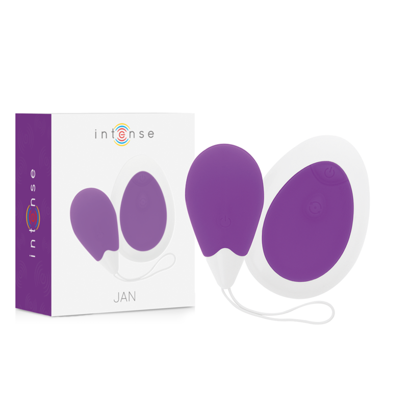 Intense — Huevo vibrador Jan con mando, lila