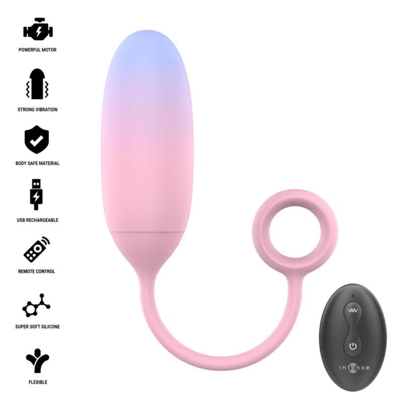 Vibratore punto G Intense Pamela dalle tinte sfumate