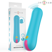 Intense Claudia – Vibrador con tamborileo interno, 14,5 cm