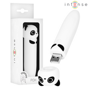 Intense Poh, bala vibradora panda recargable por USB, 10 × 2,2 cm