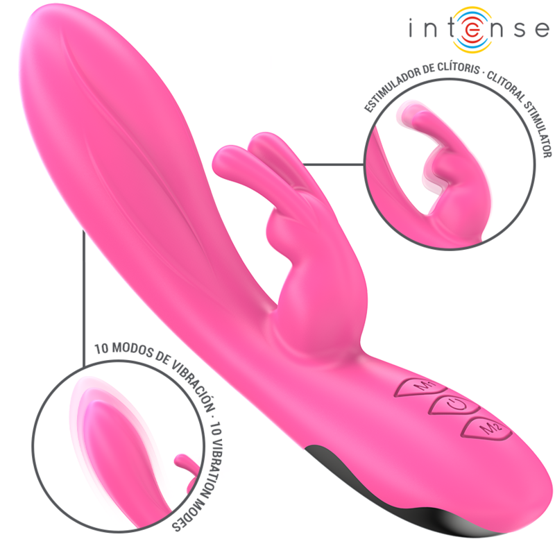 Intense — Randall vibrateur rabbit 10 vibrations rose