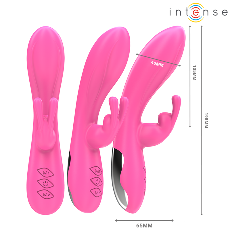 Intense — Randall vibrateur rabbit 10 vibrations rose