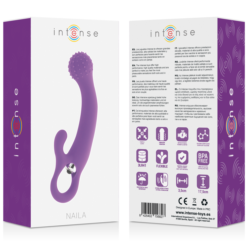 Intense — Silicone vibrant naila lilas