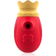 Succhia clitoride Intense con 10 modalità di aspirazione e di movimento di lingua, rosso