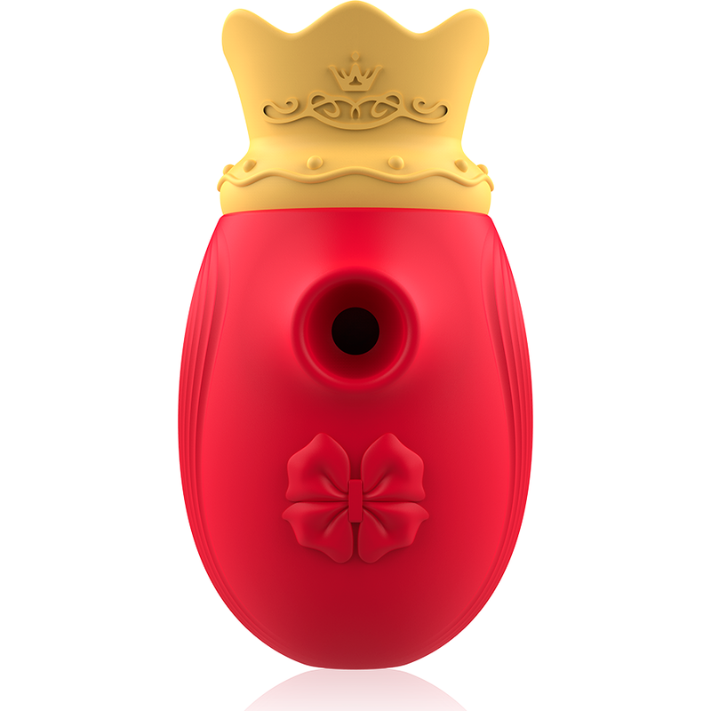 Succhia clitoride Intense con 10 modalità di aspirazione e di movimento di lingua, rosso
