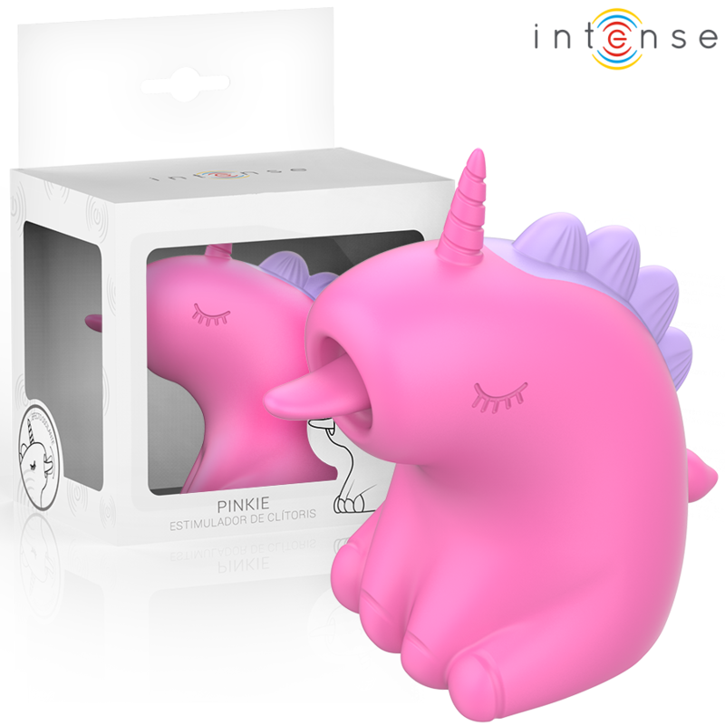 Stimolatore Intense Pinkie con lingua rotante a 360°