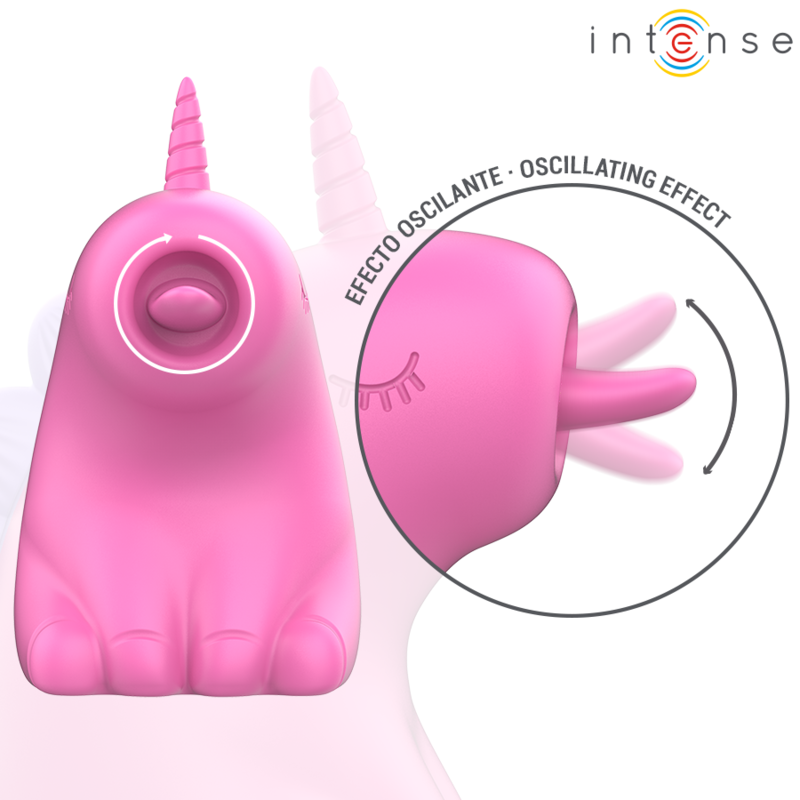 Stimolatore Intense Pinkie con lingua rotante a 360°