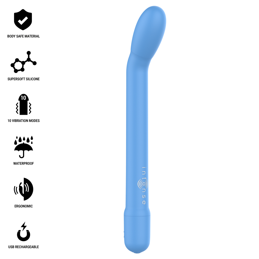 Vibratore punto G ricaricabile Intense Karlie blu