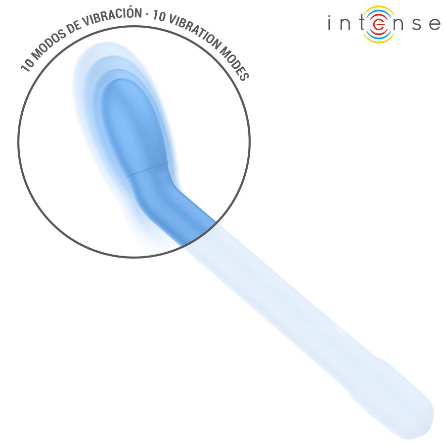Vibratore punto G ricaricabile Intense Karlie blu