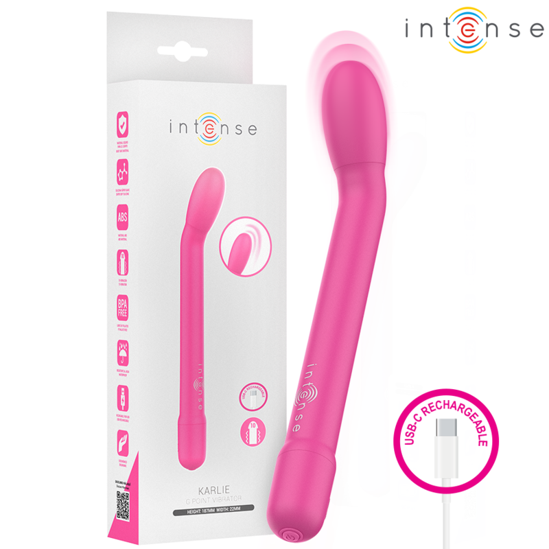 Intense Karlie – Aufladbarer G-Punkt-Vibrator in Rosa
