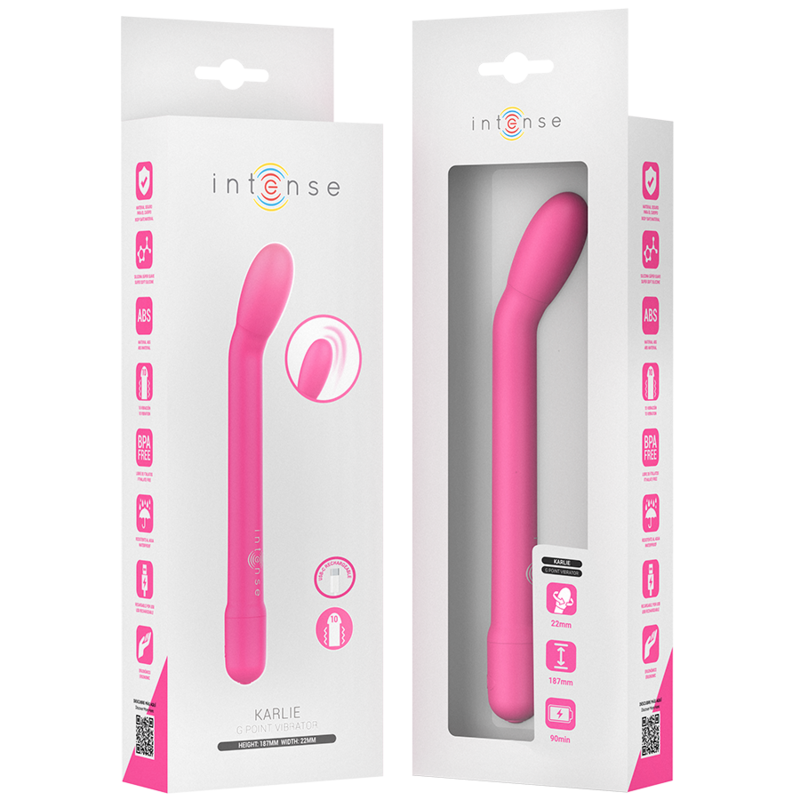 Intense Karlie – Aufladbarer G-Punkt-Vibrator in Rosa