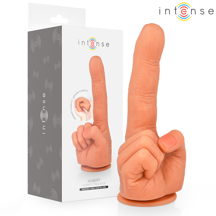 Intense — Hubert, consolador punto G flexible, 14,2 cm