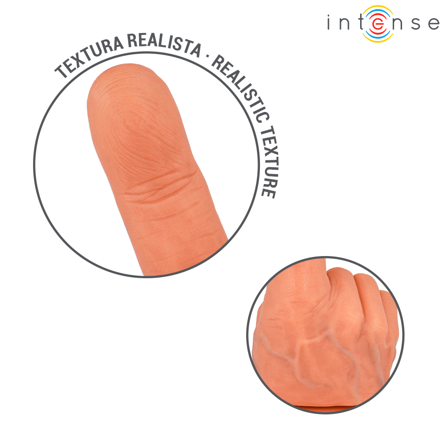 Intense — Hubert, consolador punto G flexible, 14,2 cm