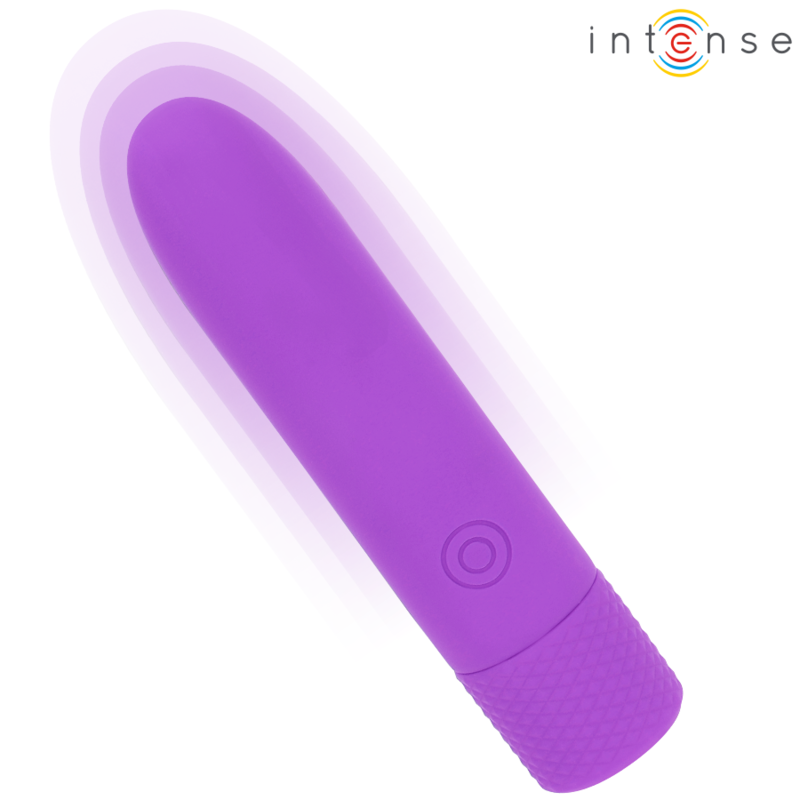 Intense — Symone bullet vibrant rechargeable USB 8 vibrations violet 10 x 2,2 cm