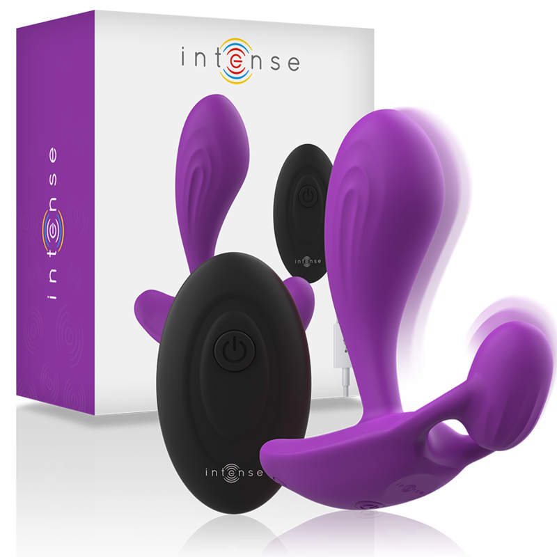 Intense — Télécommande anal shelly plug violet