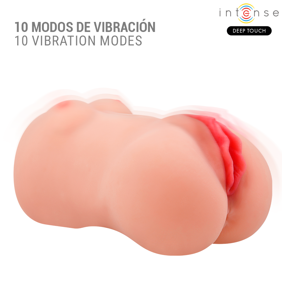Intense — Vibrateur et masturbateur à succion catherine avec voix