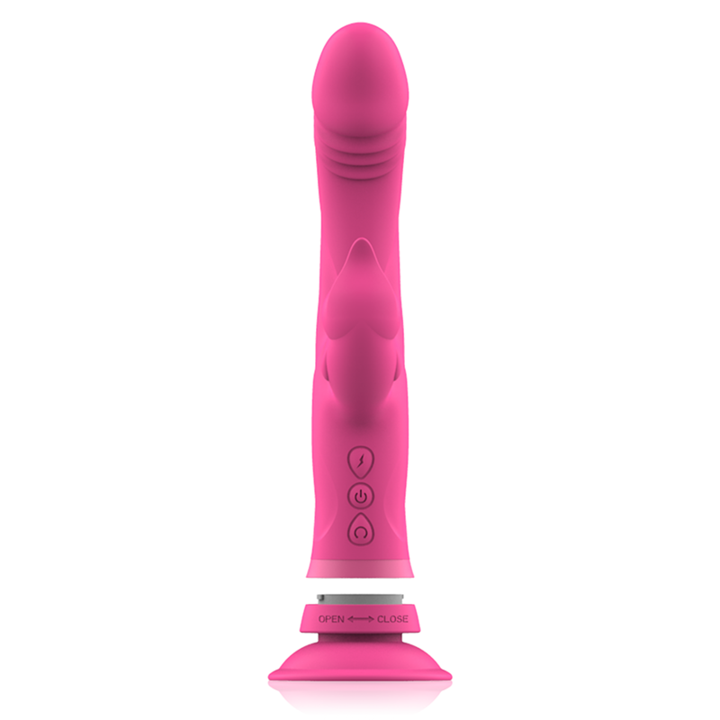 Intense Julio – Vibrador rabbit de tres motores con ventosa