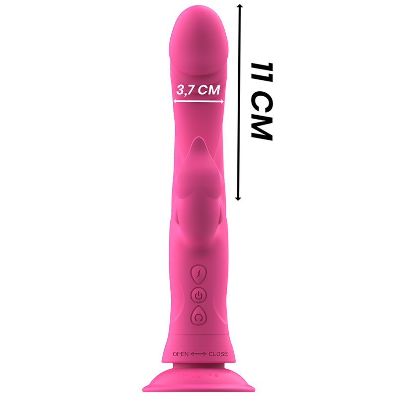 Intense Julio – Vibrador rabbit de tres motores con ventosa