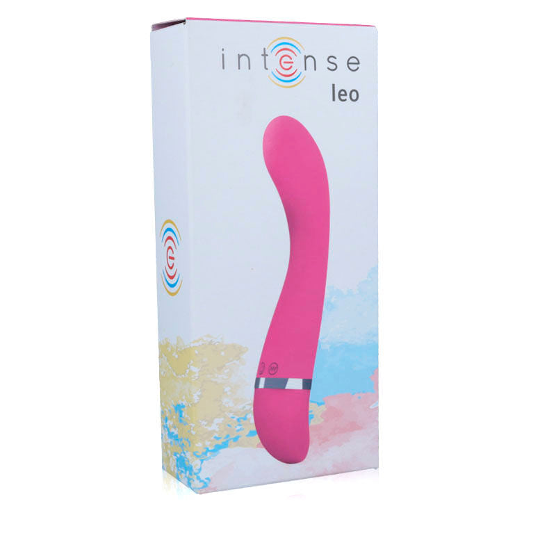 Vibrador Intense Leo de silicona, rosa