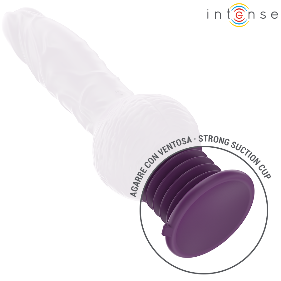 Intense Tatum – Multifunktionsvibrator mit Auf-und-ab-Bewegung, 24 cm, Lila