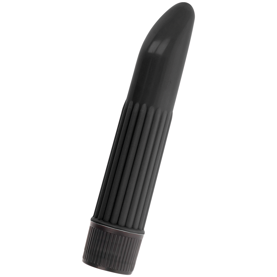 Intense Sonny – Minivibrator mit gebogener Spitze in Schwarz