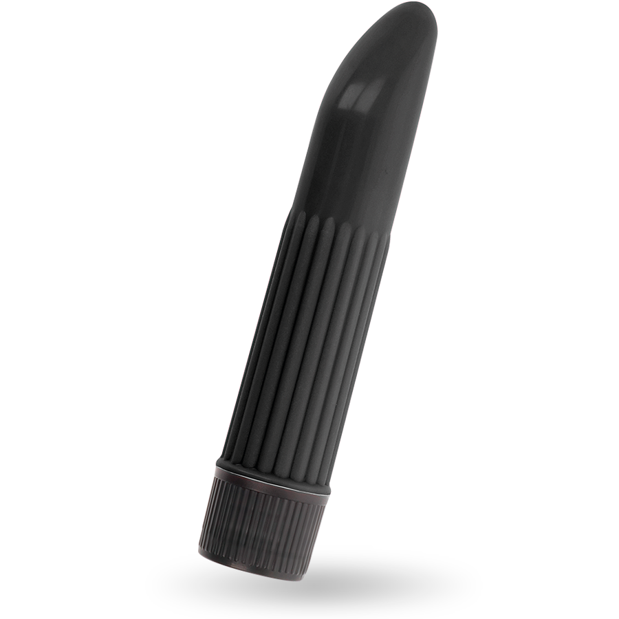 Intense Sonny – Minivibrator mit gebogener Spitze in Schwarz