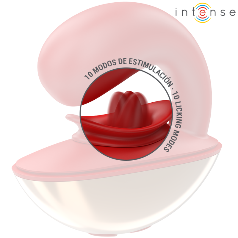 Intense Mariah – Vibrator in U-Form mit 10 Vibrationsmodi in Rot