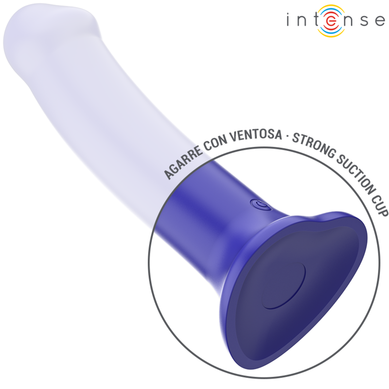 Intense Victoria, vibrador azul oscuro con ventosa y mando a distancia