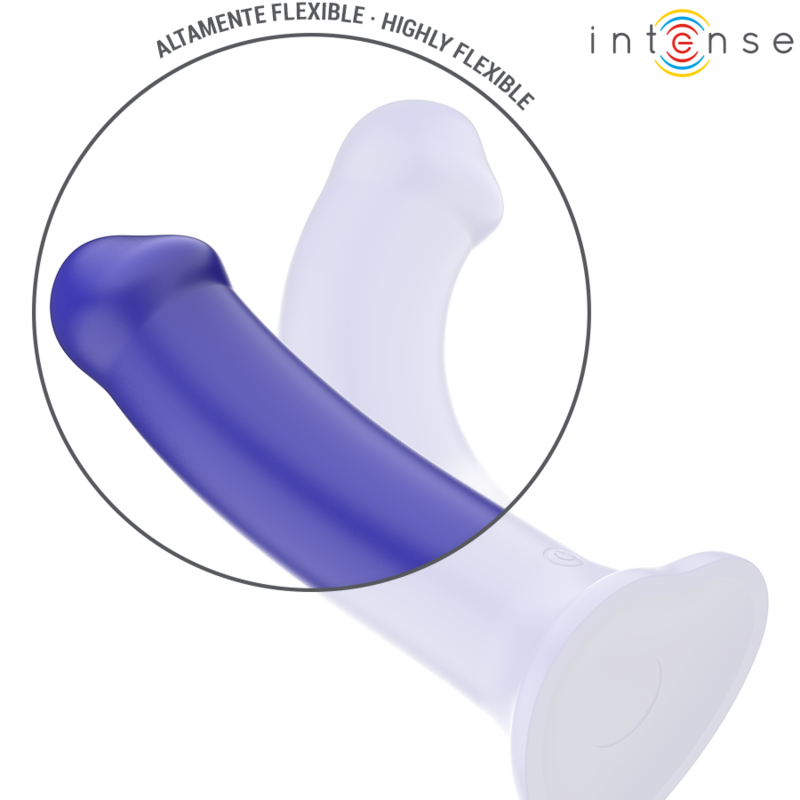 Intense Victoria, vibrador azul oscuro con ventosa y mando a distancia