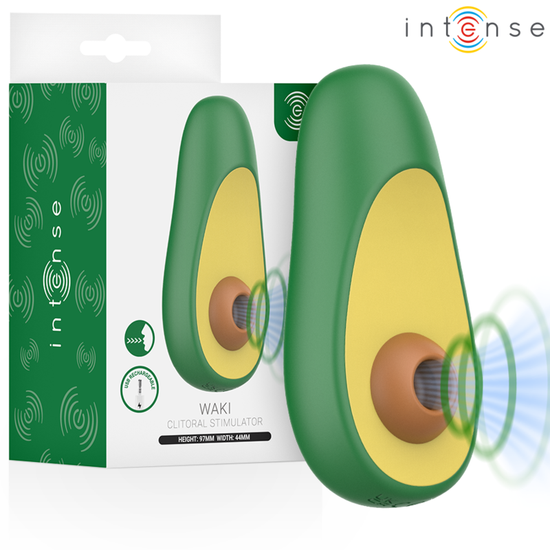 Intense — Waki stimulateur de succion clitoriale avocado
