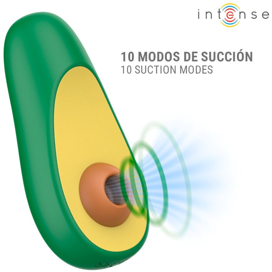 Intense — Waki stimulateur de succion clitoriale avocado