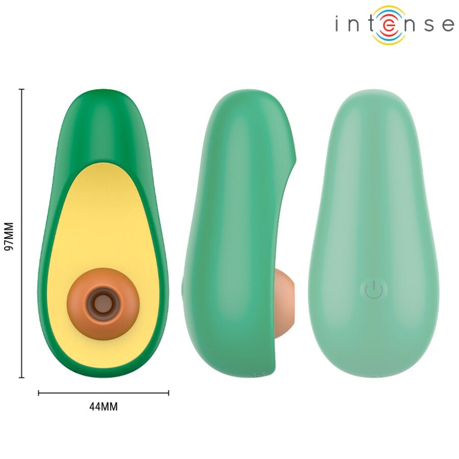 Intense — Waki stimulateur de succion clitoriale avocado