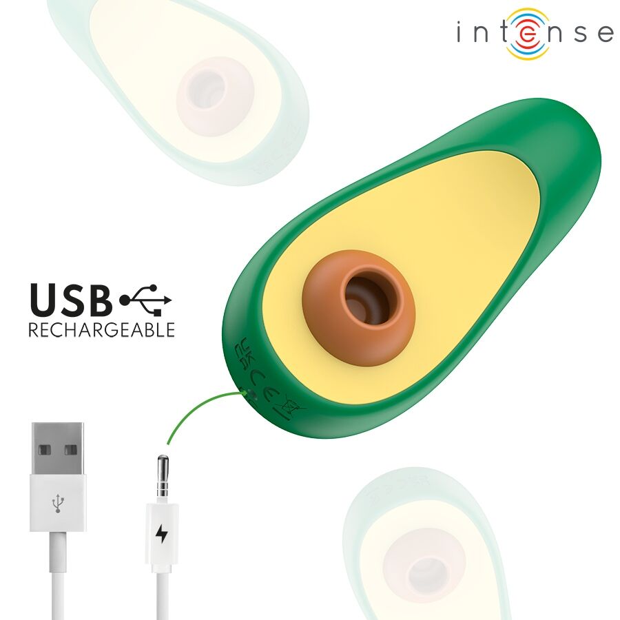 Intense — Waki stimulateur de succion clitoriale avocado