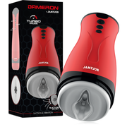 Masturbatore ad aspirazione e vibrazione Jamyjob Dameron