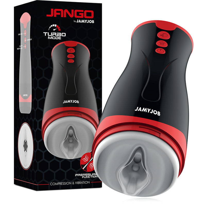 Jamyjob Jango – Masturbator mit Kompression und Vibration