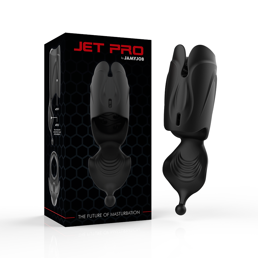 Jamyjob — Masturbateur tête stroker rechargeable
