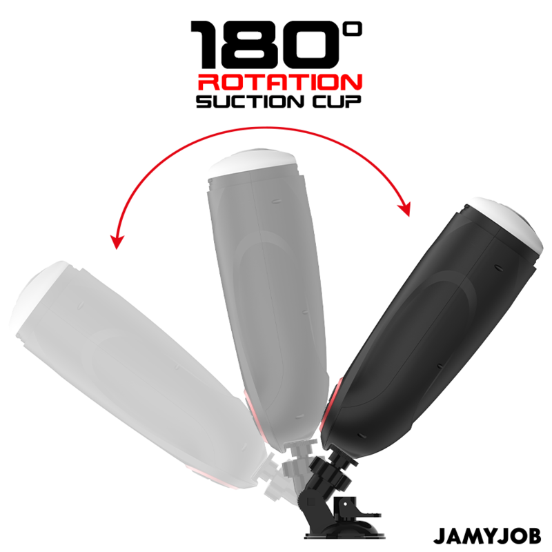 Jamyjob Gravity – automatischer Masturbator mit Vulva-Öffnung und 5 Saugmodi