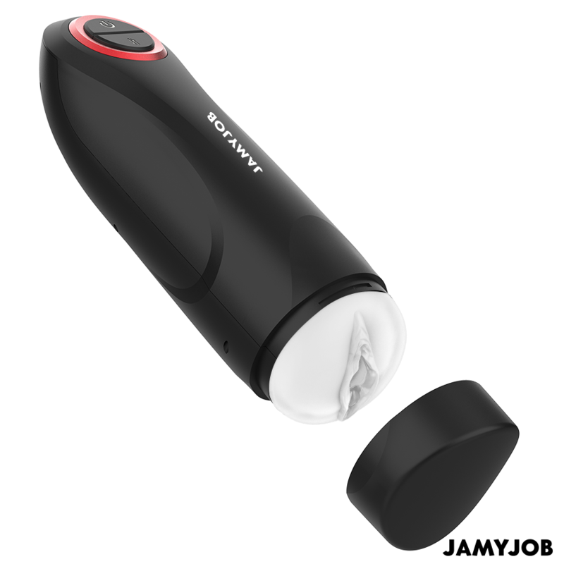 Jamyjob Gravity – automatischer Masturbator mit Vulva-Öffnung und 5 Saugmodi