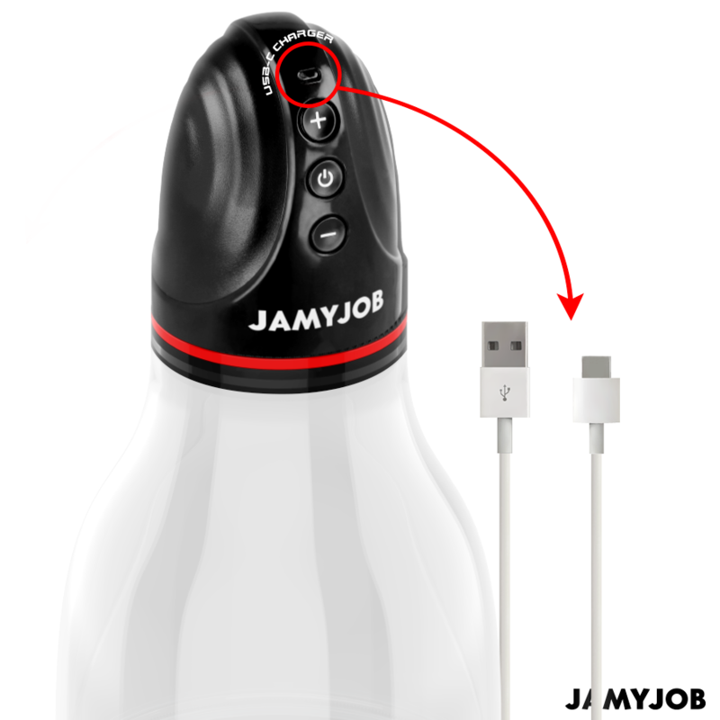 Jamyjob — Xpand lite pompe à testicules automatique 3 niveaux d'aspiration gris
