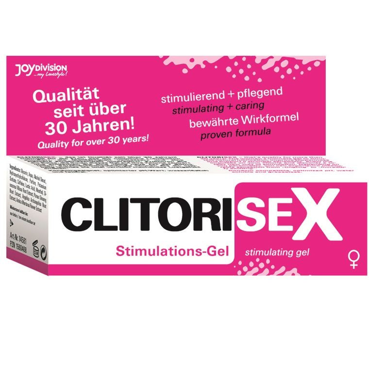 JOYDIVISION – Gel estimulante Clitorisex, 25 ml