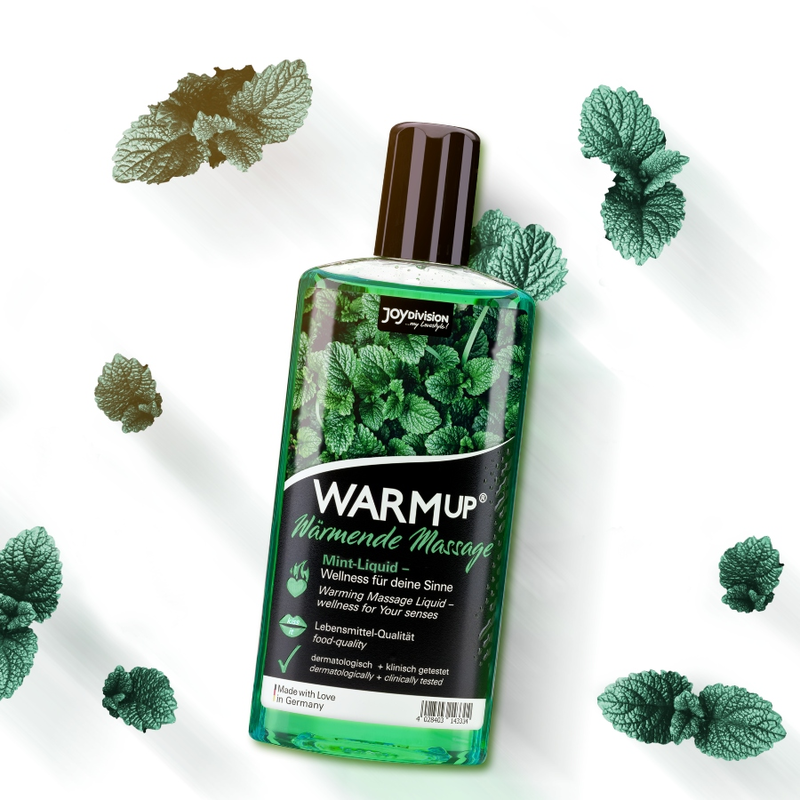 JoyDivision WARMup – wärmendes Massagegel mit Minze, 150 ml