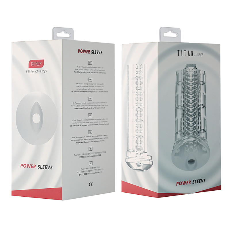 Manicotto di ricambio Kiiroo Titan Power Sleeve per masturbatore Titan