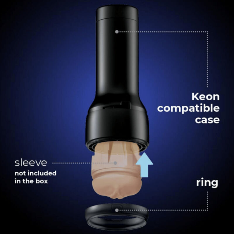 Custodia Kiiroo compatibile con il masturbatore Keon